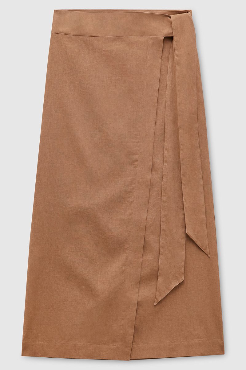 Льняная юбка, Модель FSD11068, Фото №6