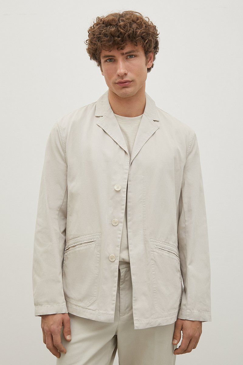 Пиджак из хлопка, Модель FSD21000, Фото №1