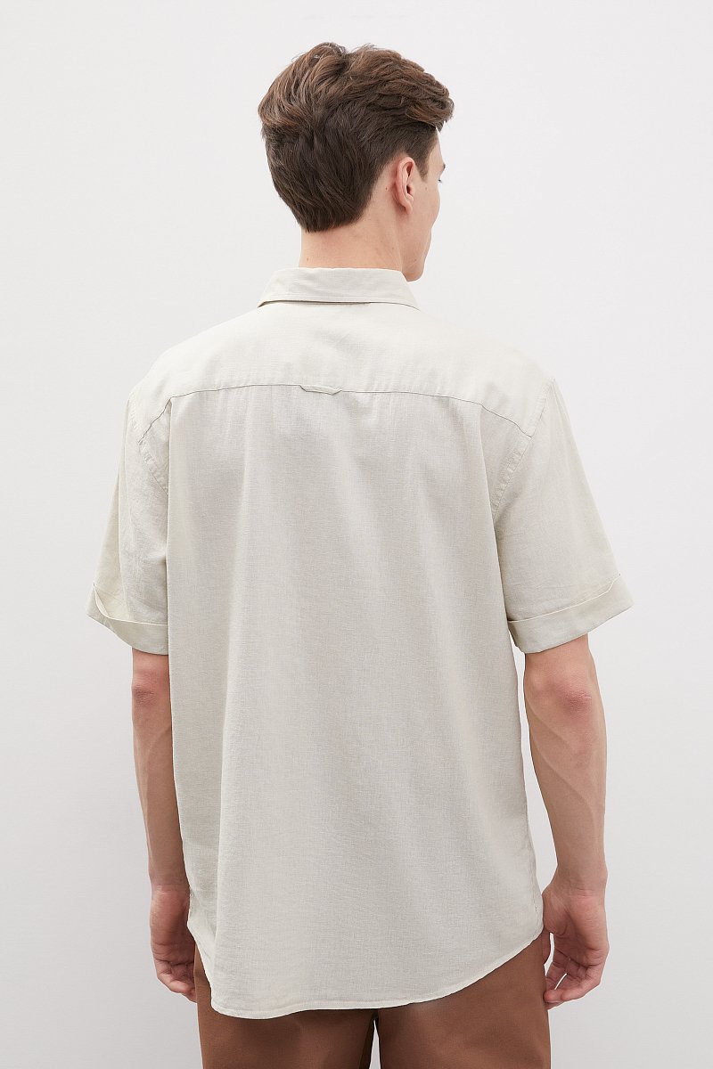 Льняная рубашка, Модель FSD21004, Фото №5
