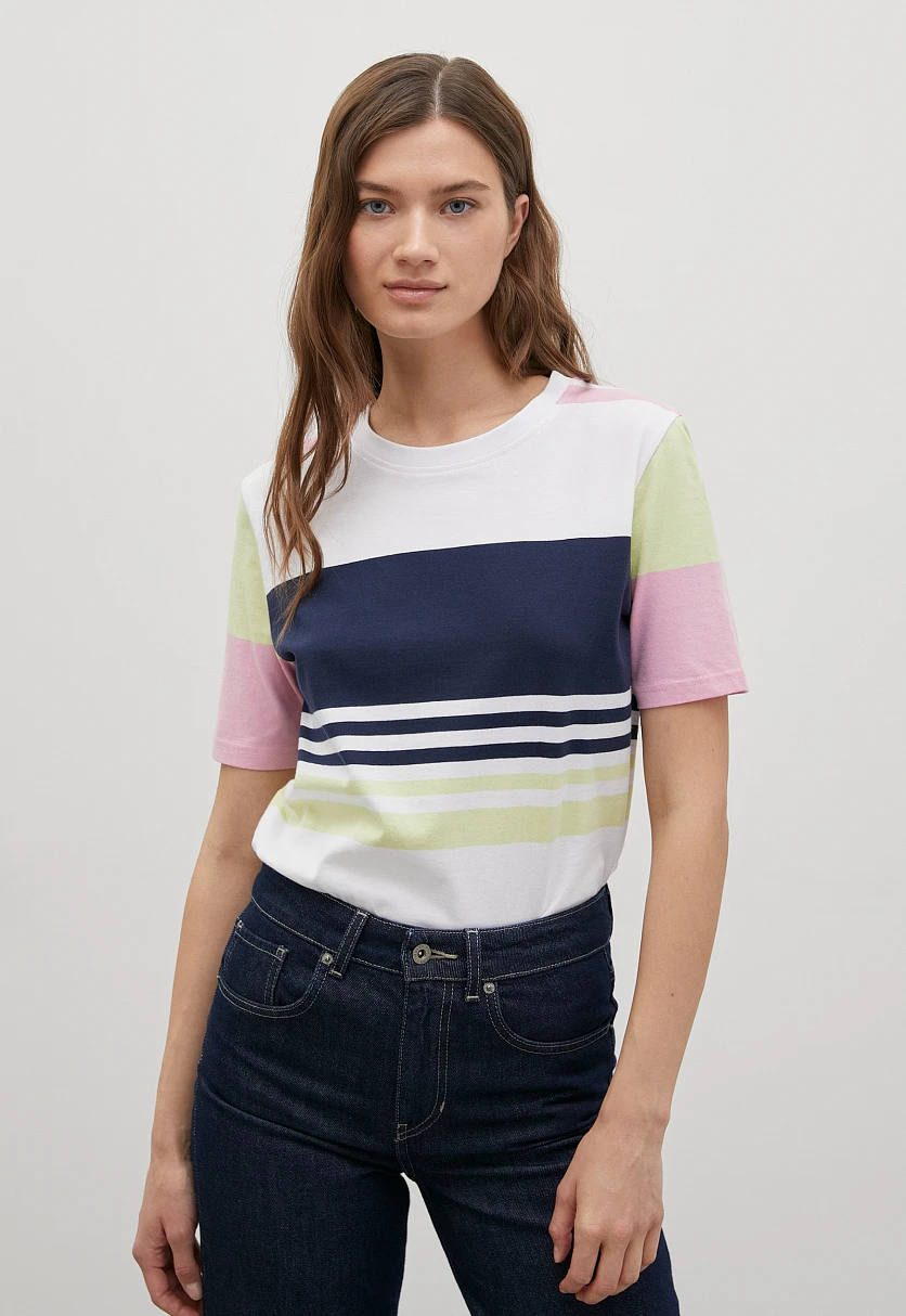 Футболка в полоску, Модель FSD110153, Фото №1
