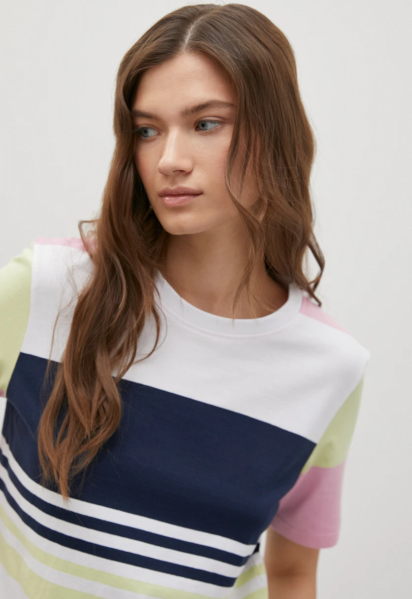 Футболка в полоску, Модель FSD110153, Фото №5