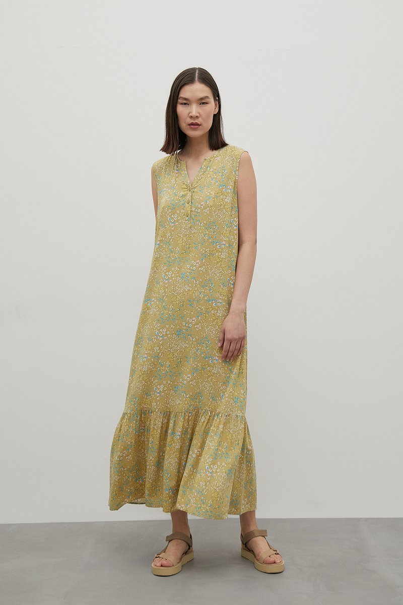 Платье с воланом, Модель FSD110213, Фото №1