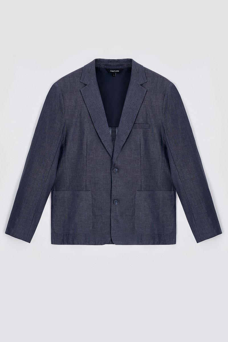 Пиджак однобортный с карманами, Модель FSE21010, Фото №8