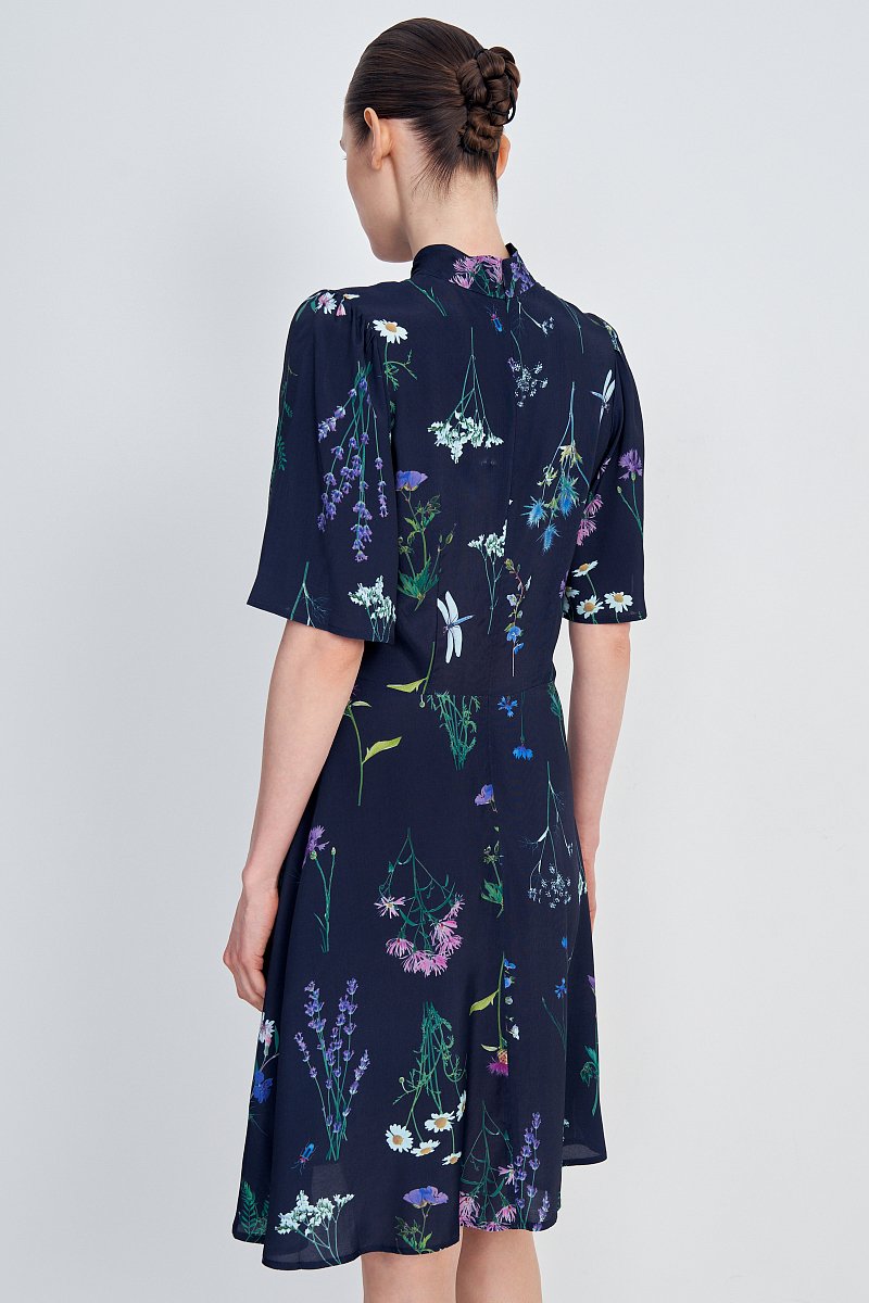 Платье из хлопка с цветочным принтом, Модель FSE110108, Фото №5