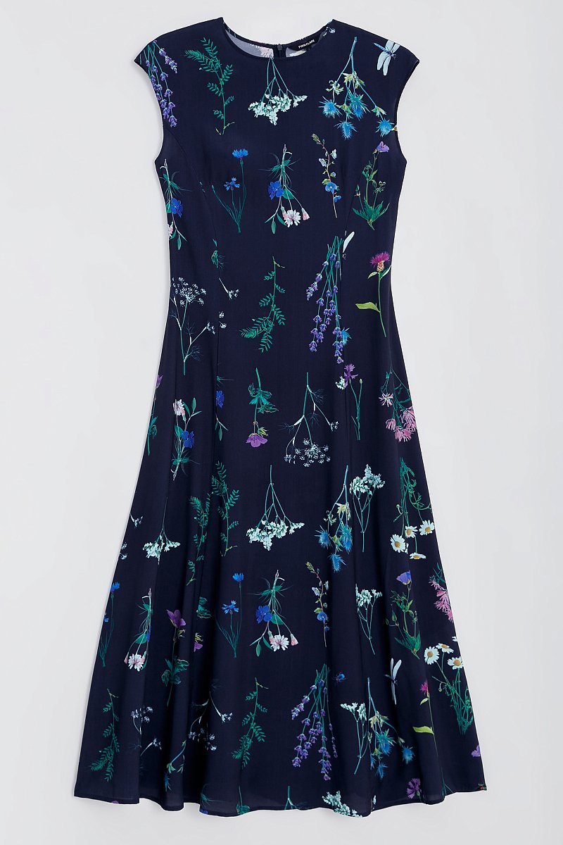Платье макси с цветочным принтом, Модель FSE110111, Фото №7
