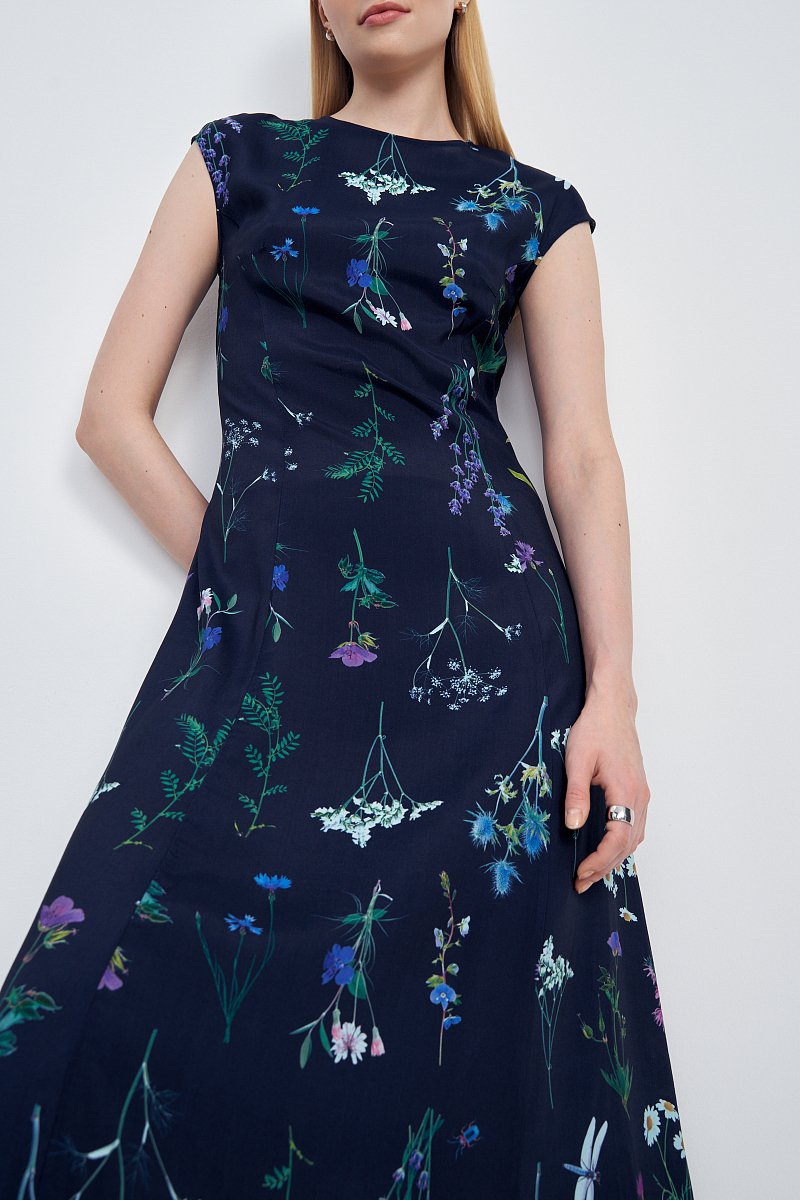 Платье макси с цветочным принтом, Модель FSE110111, Фото №2