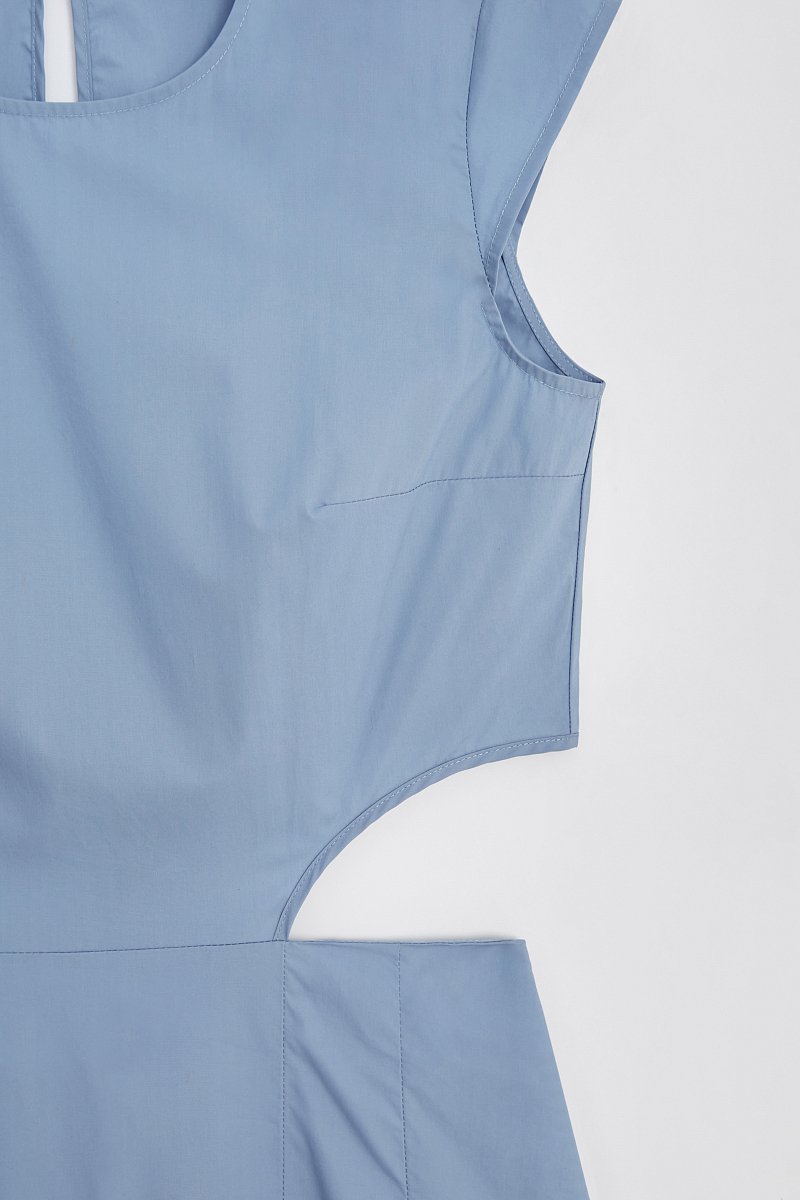 Платье из хлопка с разрезами, Модель FSE110126, Фото №8