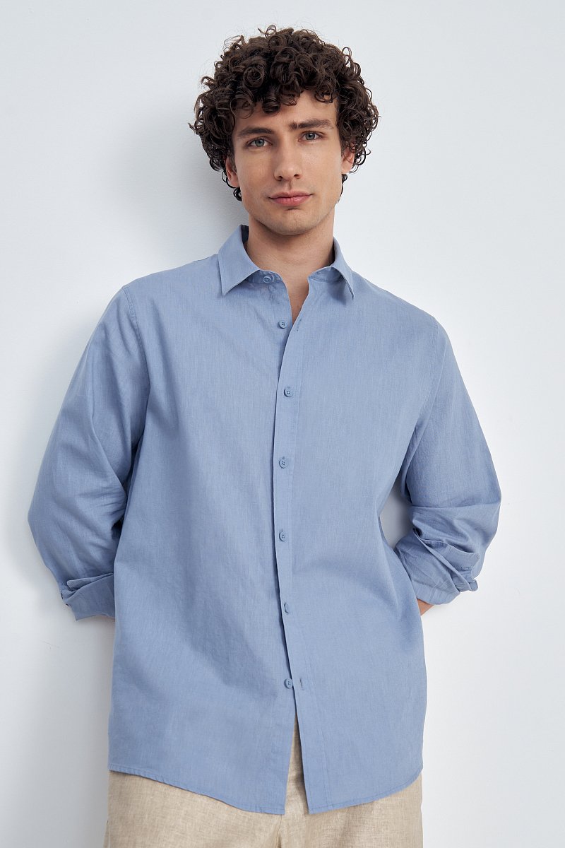Рубашка мужская, Модель FSE21082, Фото №1