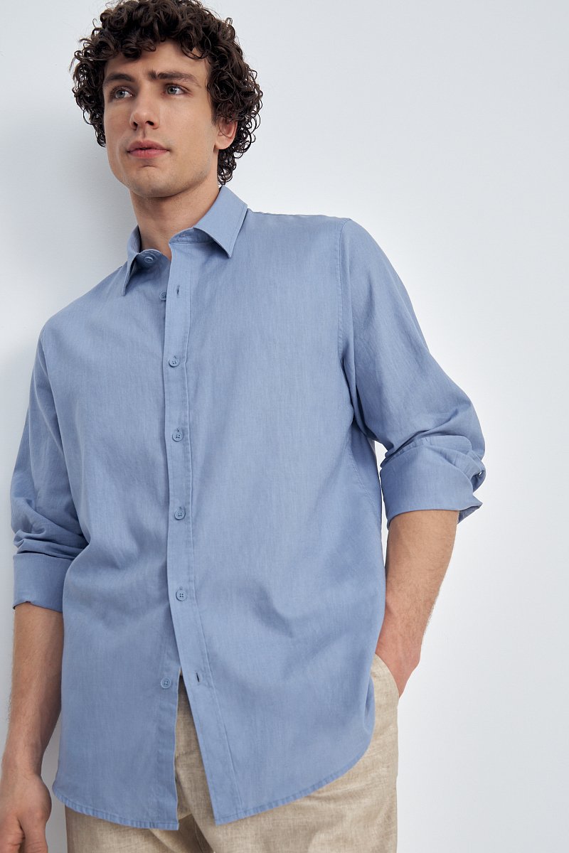 Рубашка мужская, Модель FSE21082, Фото №3