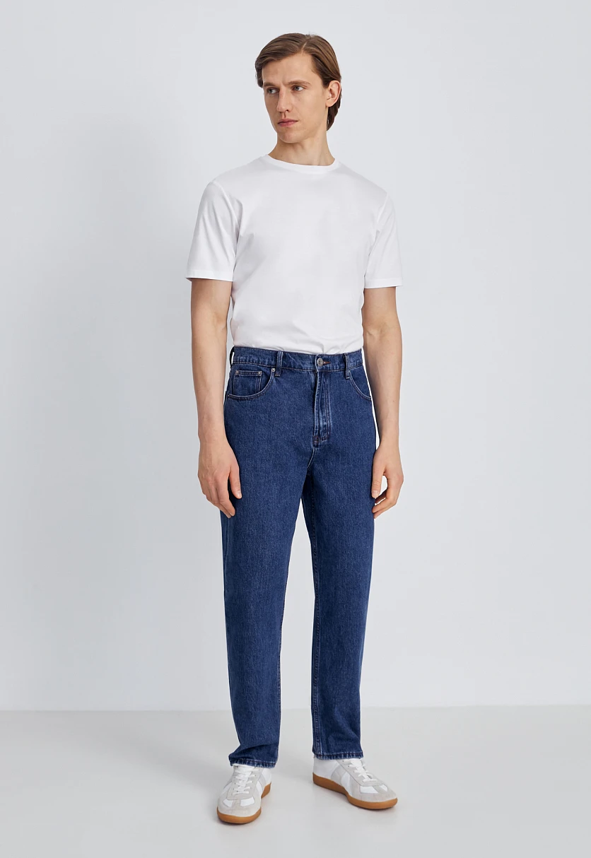 Джинсы straight fit мужские, Модель FSE25009, Фото №2