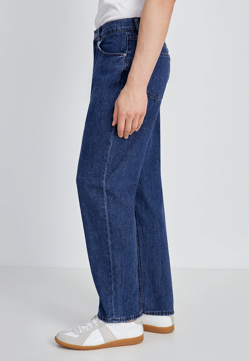 Джинсы straight fit мужские, Модель FSE25009, Фото №4
