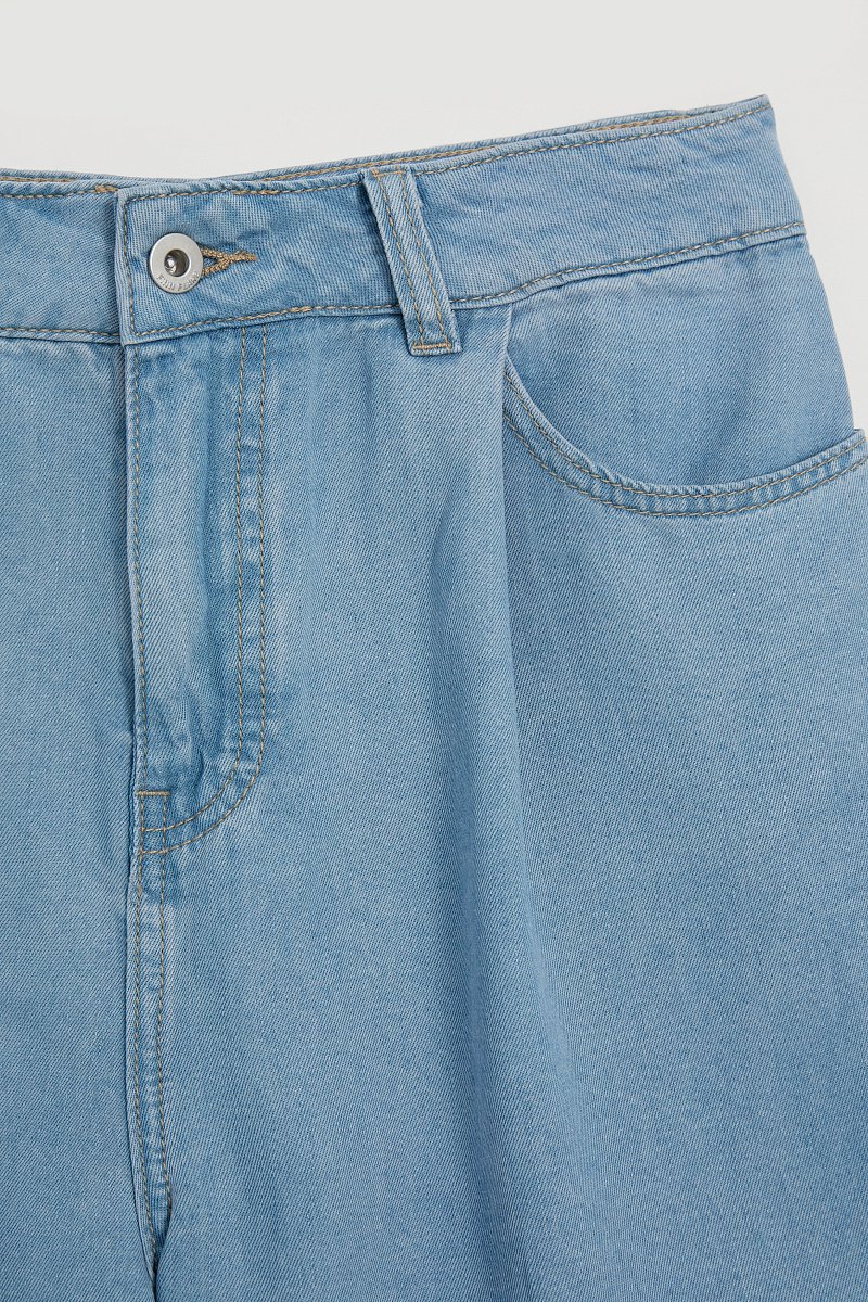 Джинсовые шорты с карманами, Модель FSE15002, Фото №7