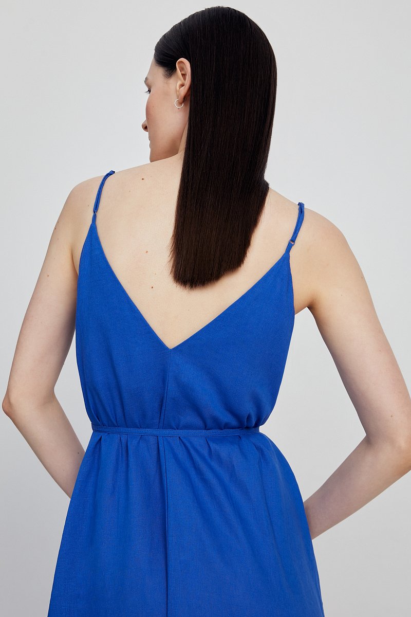 Платье миди с поясом, Модель FSE11066, Фото №6