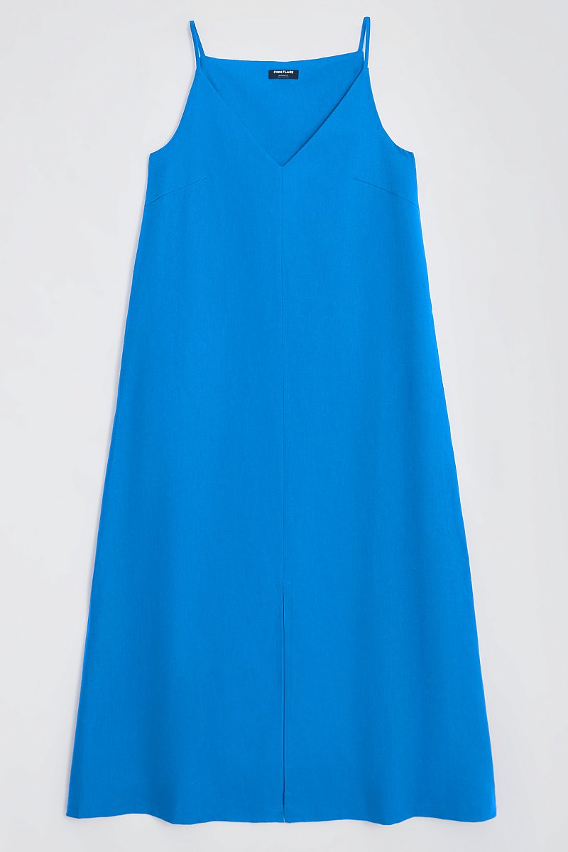 Платье свободного кроя с разрезами, Модель FSE110262, Фото №7