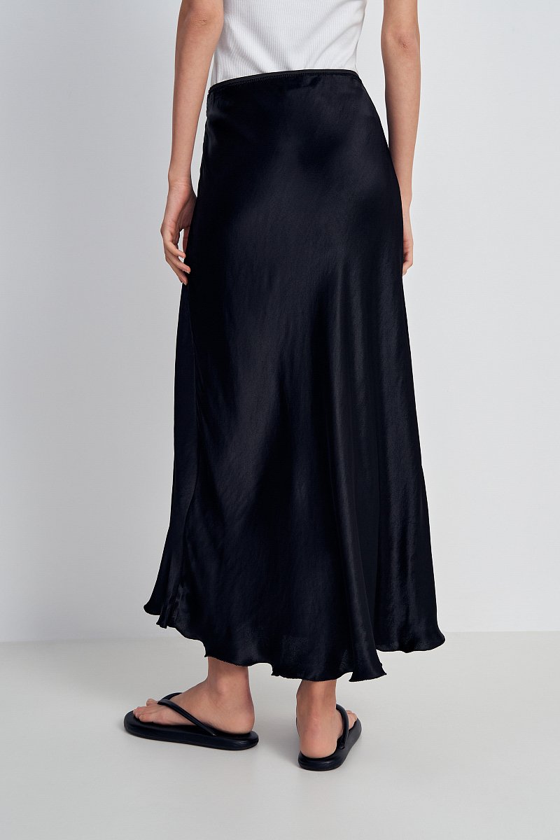 Атласная юбка миди, Модель FSE110242, Фото №5