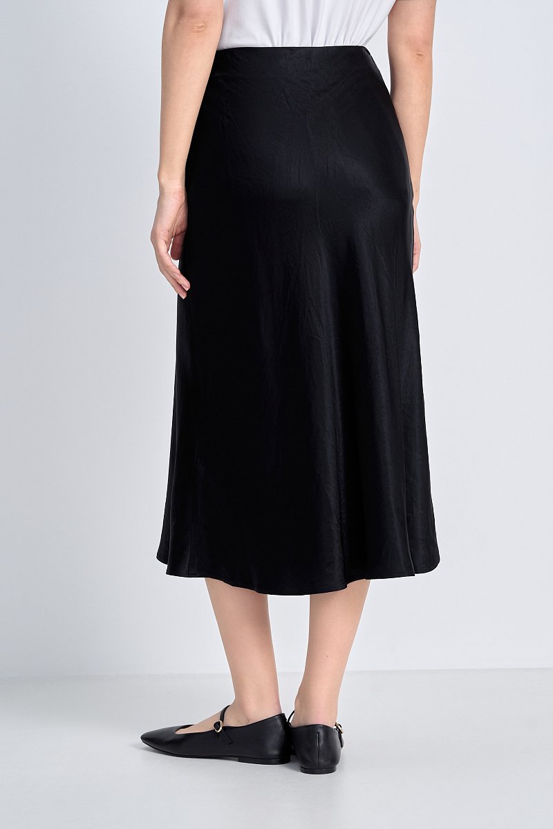 Атласная юбка миди, Модель FSE51011, Фото №5
