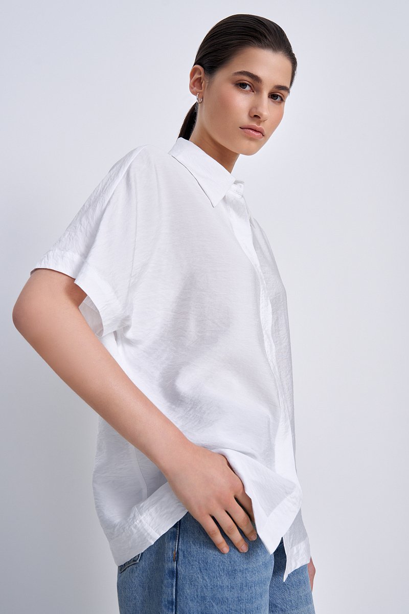 Рубашка с коротким рукавом, Модель FSE110258, Фото №4