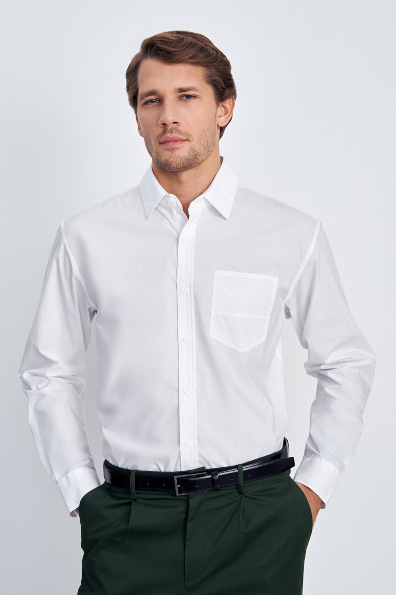 Рубашка с карманом, Модель FSE21020, Фото №1