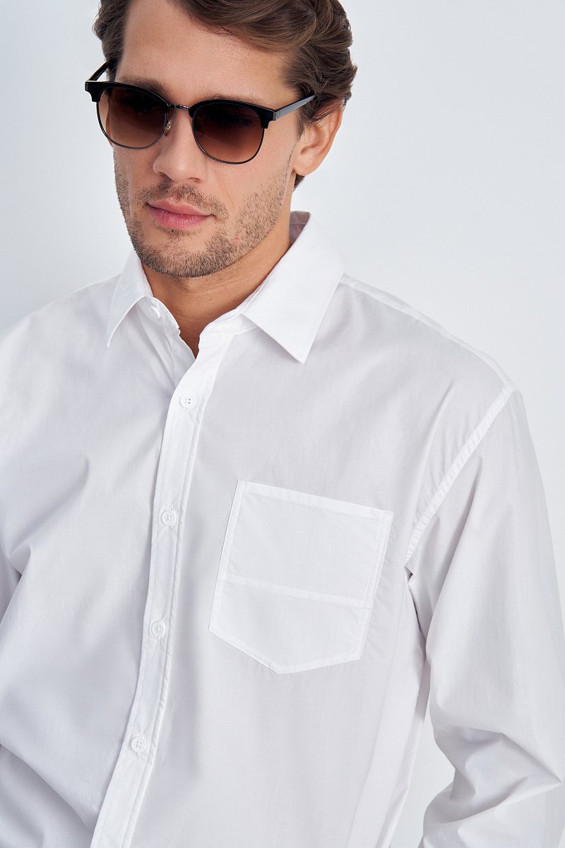 Рубашка с карманом, Модель FSE21020, Фото №3