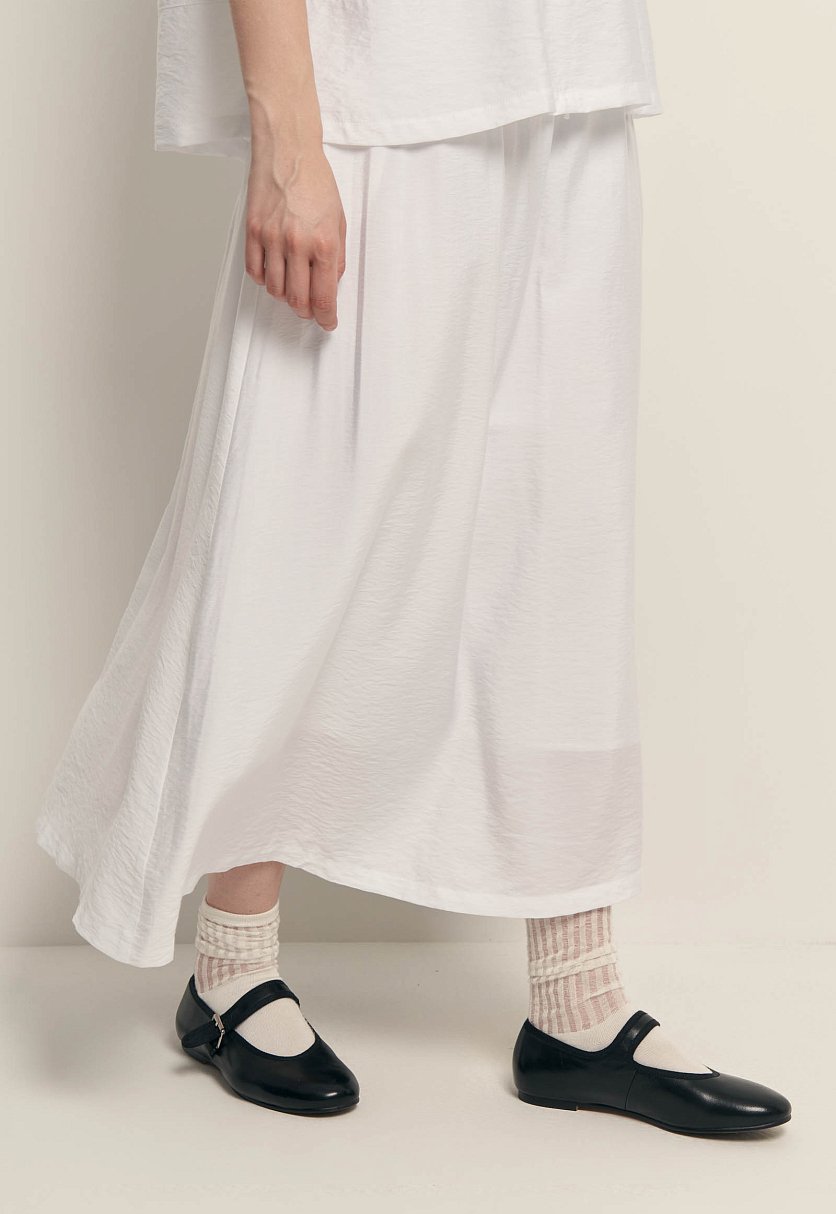 Юбка макси с эластичным поясом Юбка макси с эластичным поясом