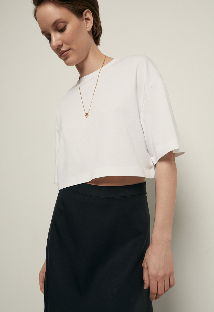 Укороченная футболка Укороченная футболка