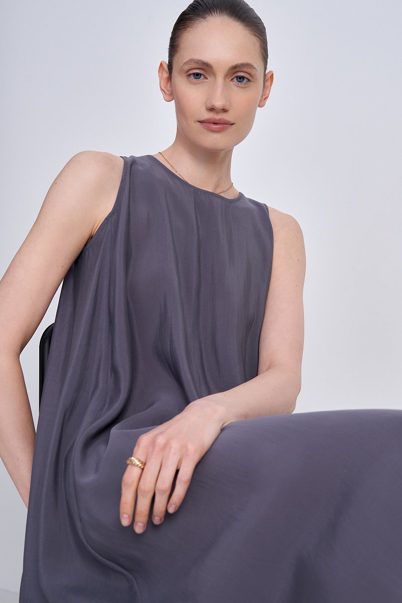 Платье с округлым вырезом, Модель FSE11016, Фото №3