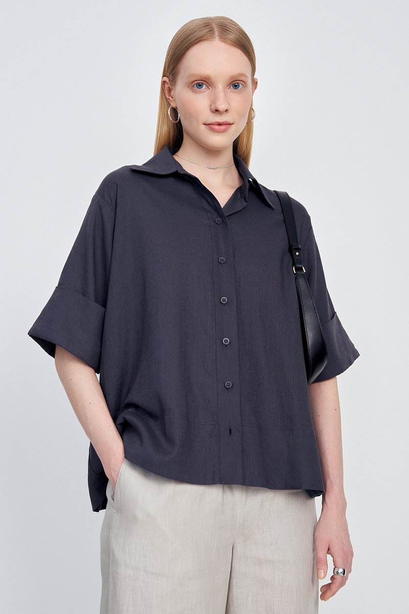 Рубашка с коротким рукавом, Модель FSE110259, Фото №1