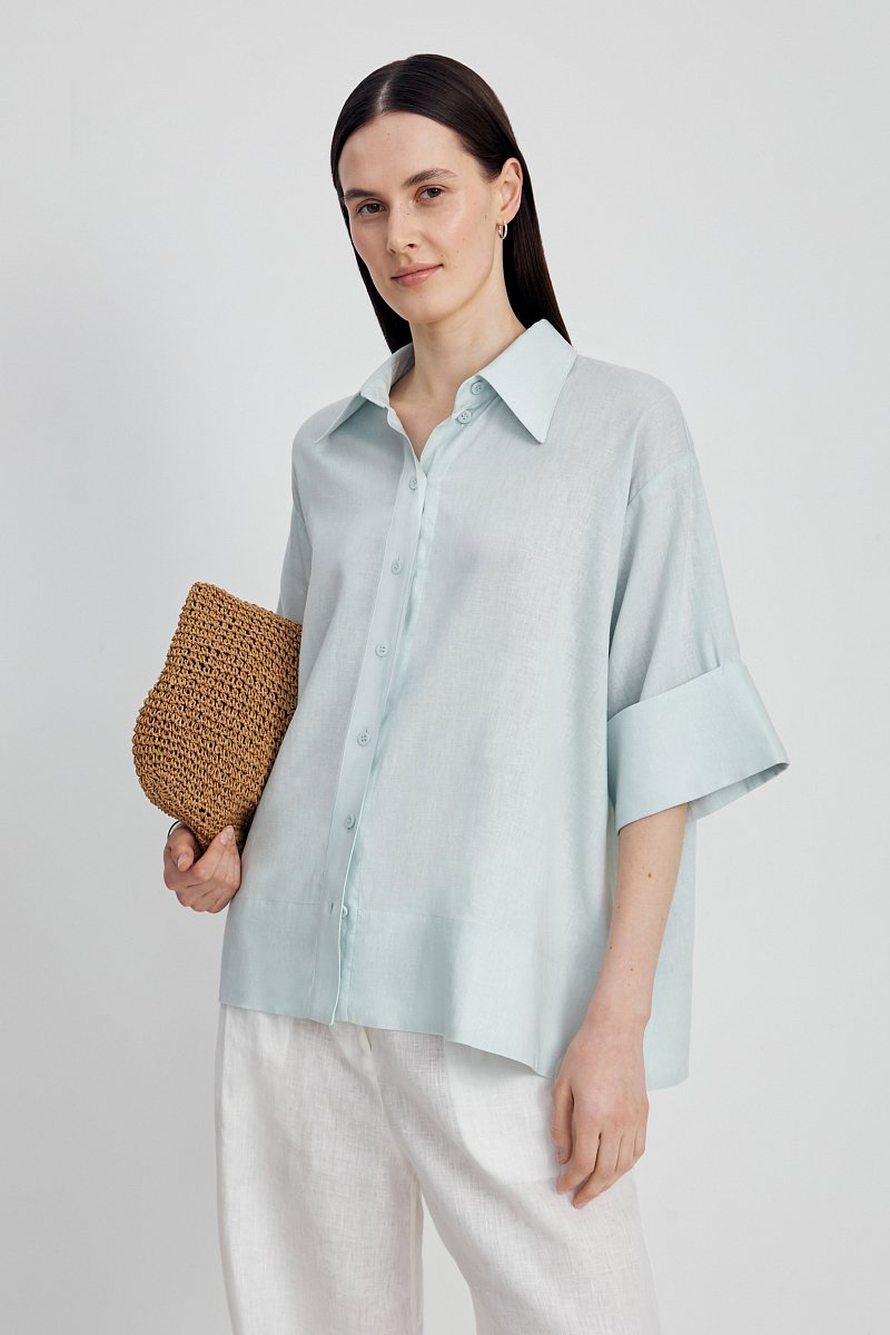 Рубашка с коротким рукавом, Модель FSE110259, Фото №1