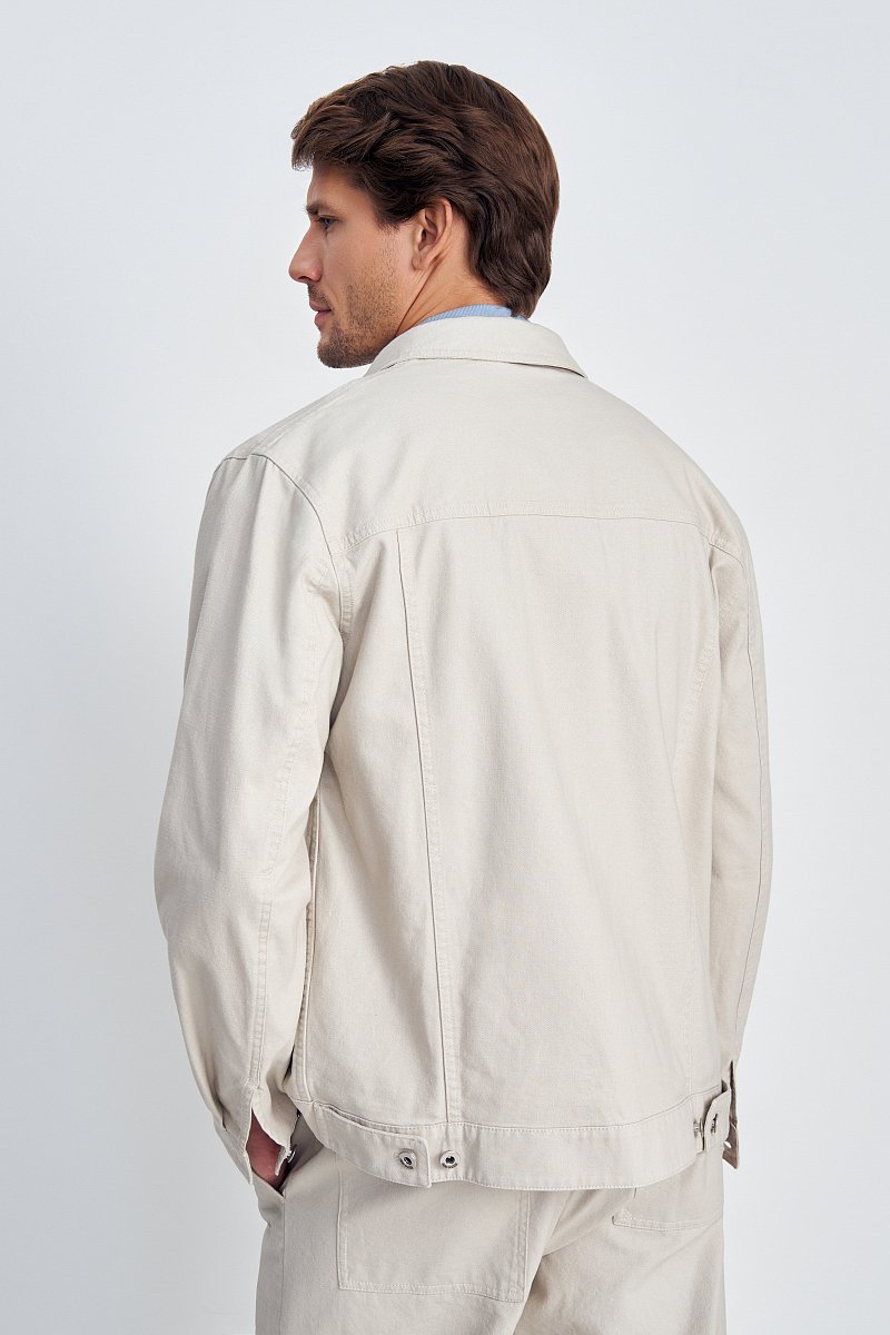 Джинсовая куртка с карманами, Модель FSE21005, Фото №5