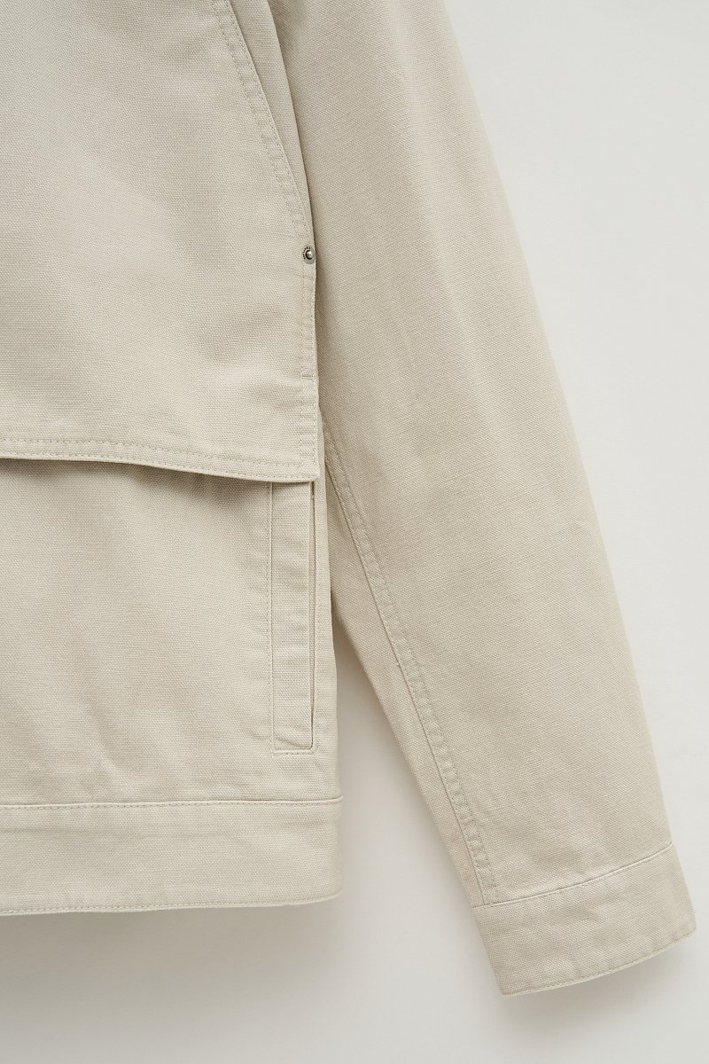 Джинсовая куртка с карманами, Модель FSE21005, Фото №7