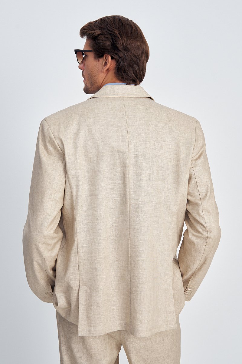 Пиджак однобортный с карманами, Модель FSE21010, Фото №5