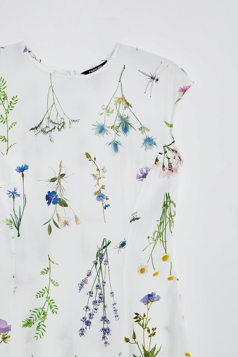 Платье макси с цветочным принтом, Модель FSE110111, Фото №6