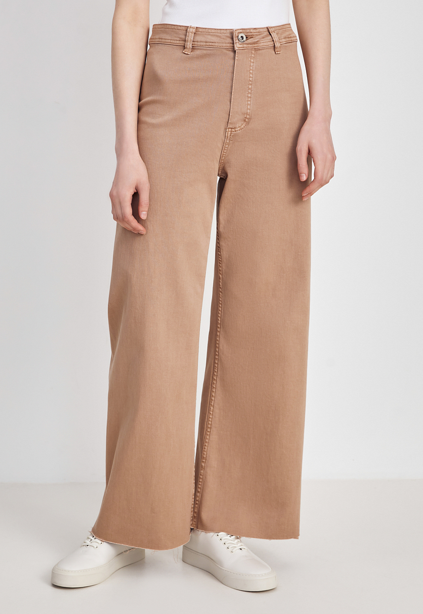 Джинсы wide leg fit женские