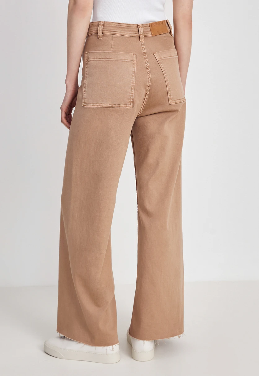 Джинсы wide leg fit женские, Модель FSE15010, Фото №5