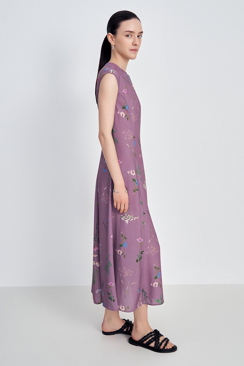 Платье макси с цветочным принтом, Модель FSE110111, Фото №3