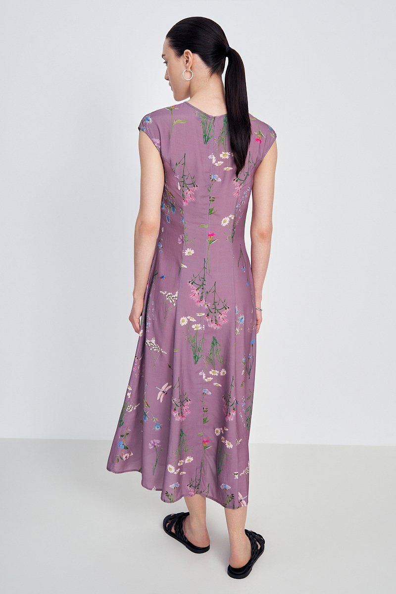 Платье макси с цветочным принтом, Модель FSE110111, Фото №4