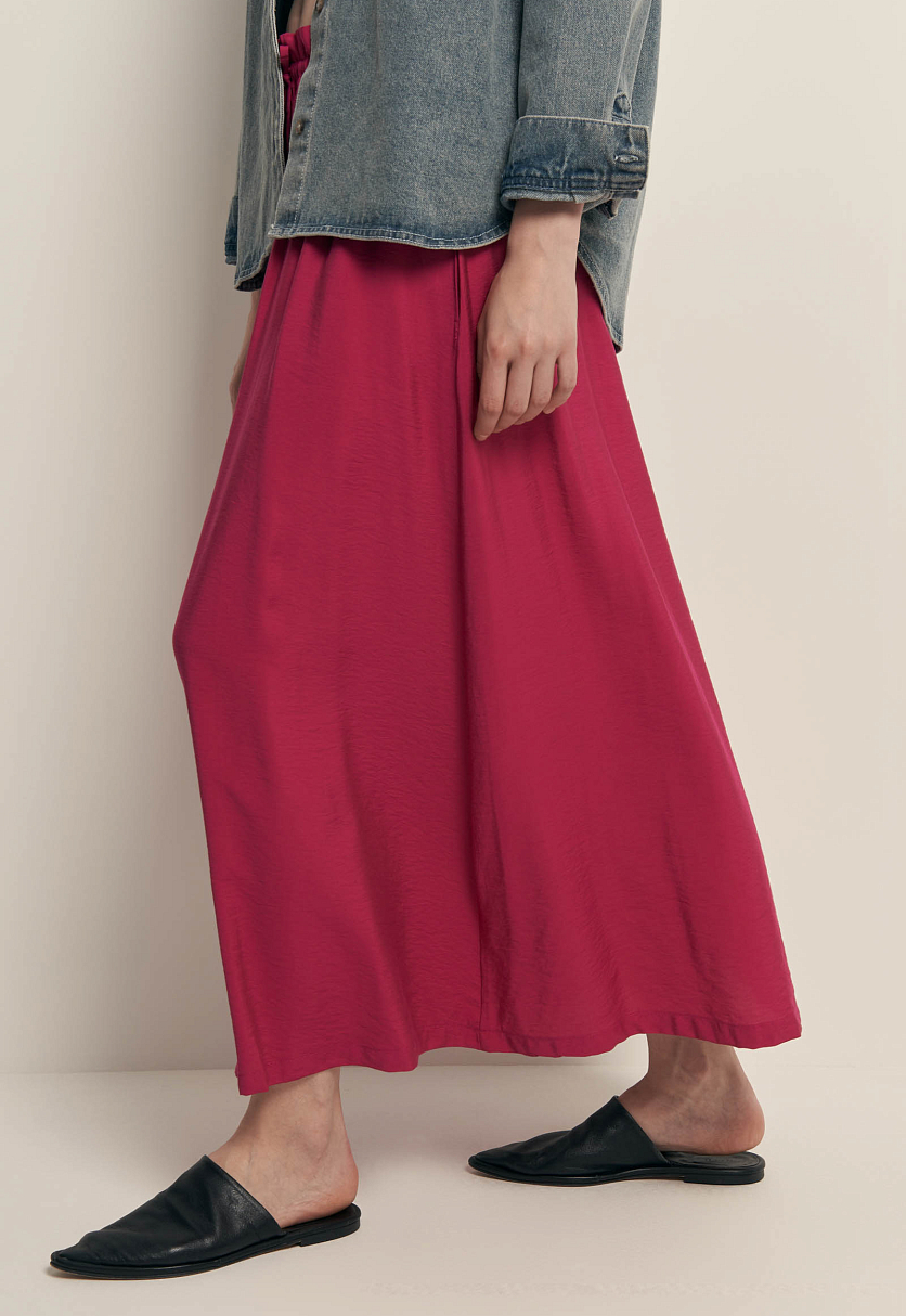 Юбка макси с эластичным поясом
