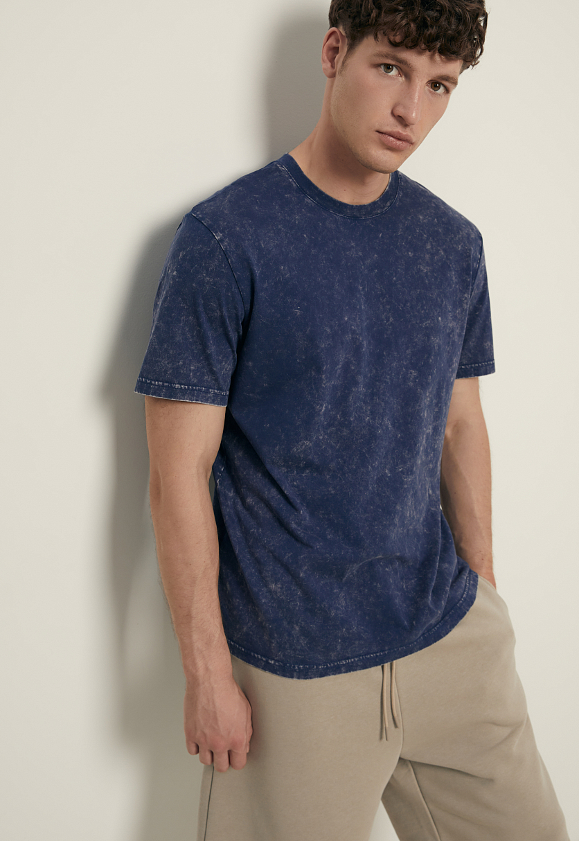 Базовая футболка из хлопка Базовая футболка из хлопка