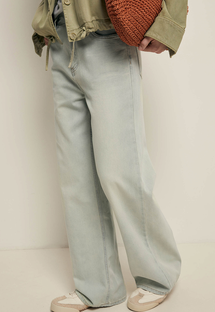 Джинсы straight fit женские