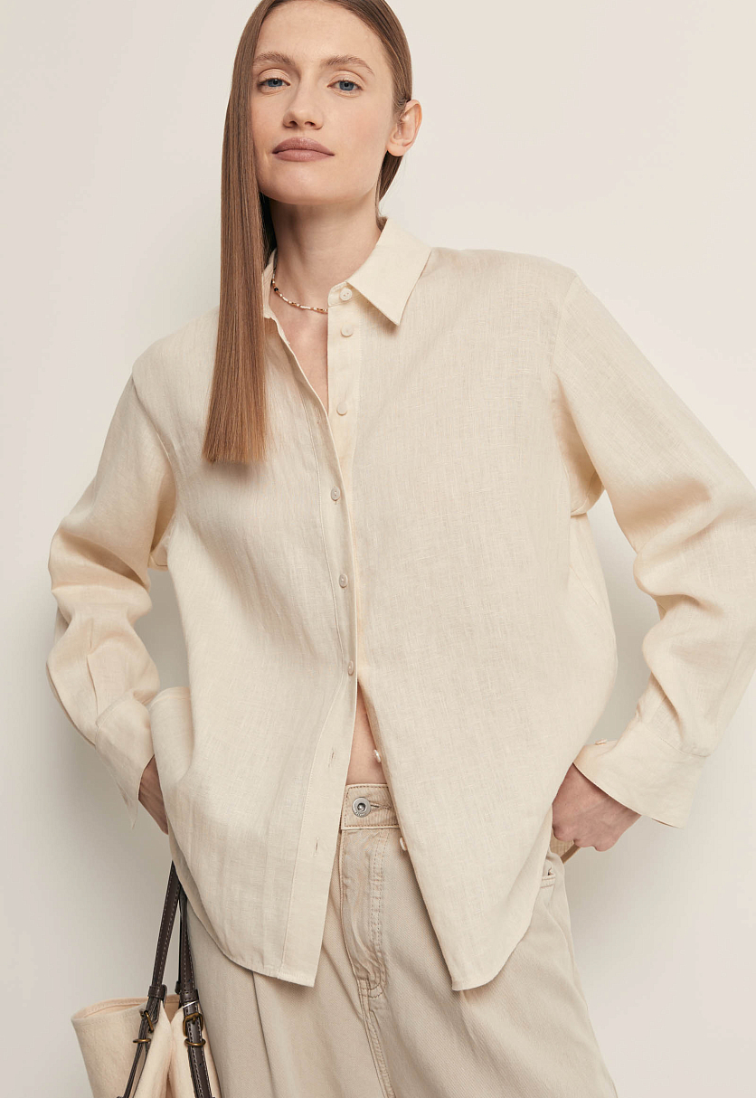 Рубашка изо льна