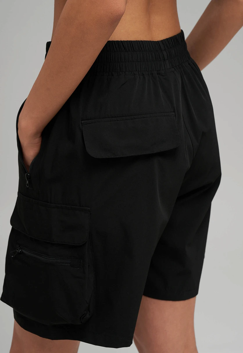 Свободные шорты из нейлона, Модель FSG110169, Фото №5