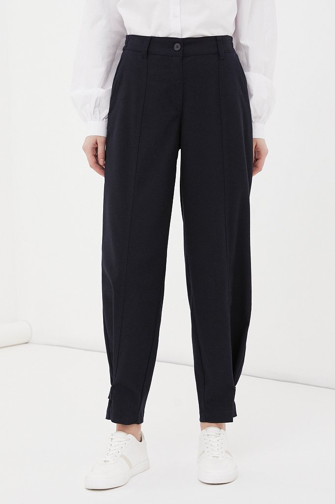 Классические брюки женские широкого кроя, Модель FWB110105, Фото №2