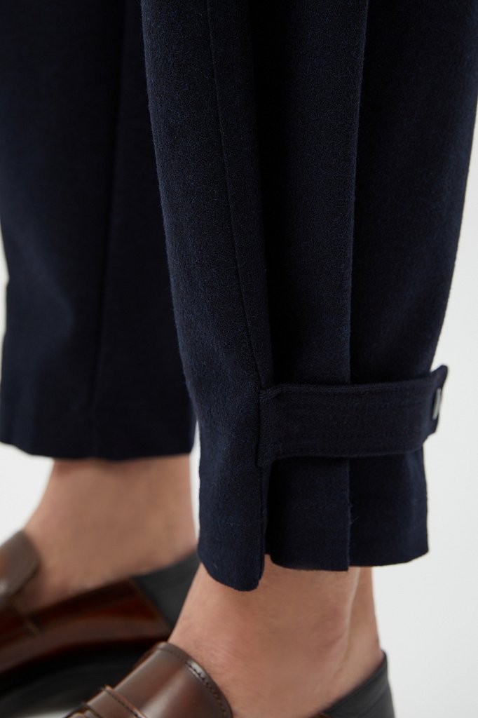 Классические брюки женские широкого кроя, Модель FWB110105, Фото №4