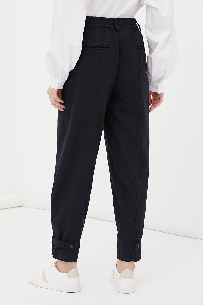 Классические брюки женские широкого кроя, Модель FWB110105, Фото №5