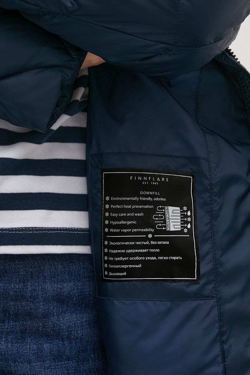 Стеганая куртка с капюшоном, Модель FWB110137, Фото №6