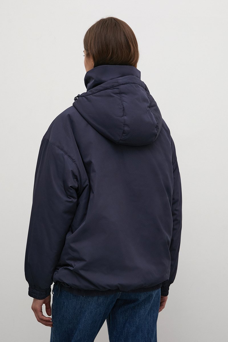 Утепленная куртка oversize силуэта, Модель FWB11021, Фото №5