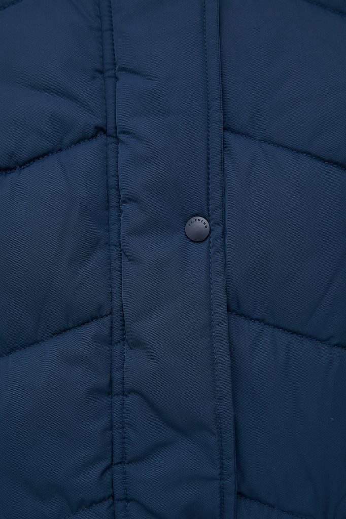 Утепленное пальто женское с капюшоном, Модель FWB11074, Фото №7
