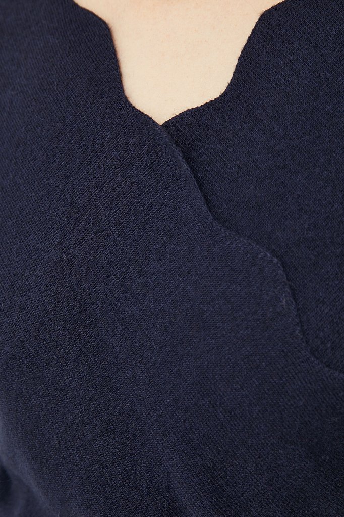 Трикотажное платье женское с кашемиром, Модель FWB11150, Фото №6