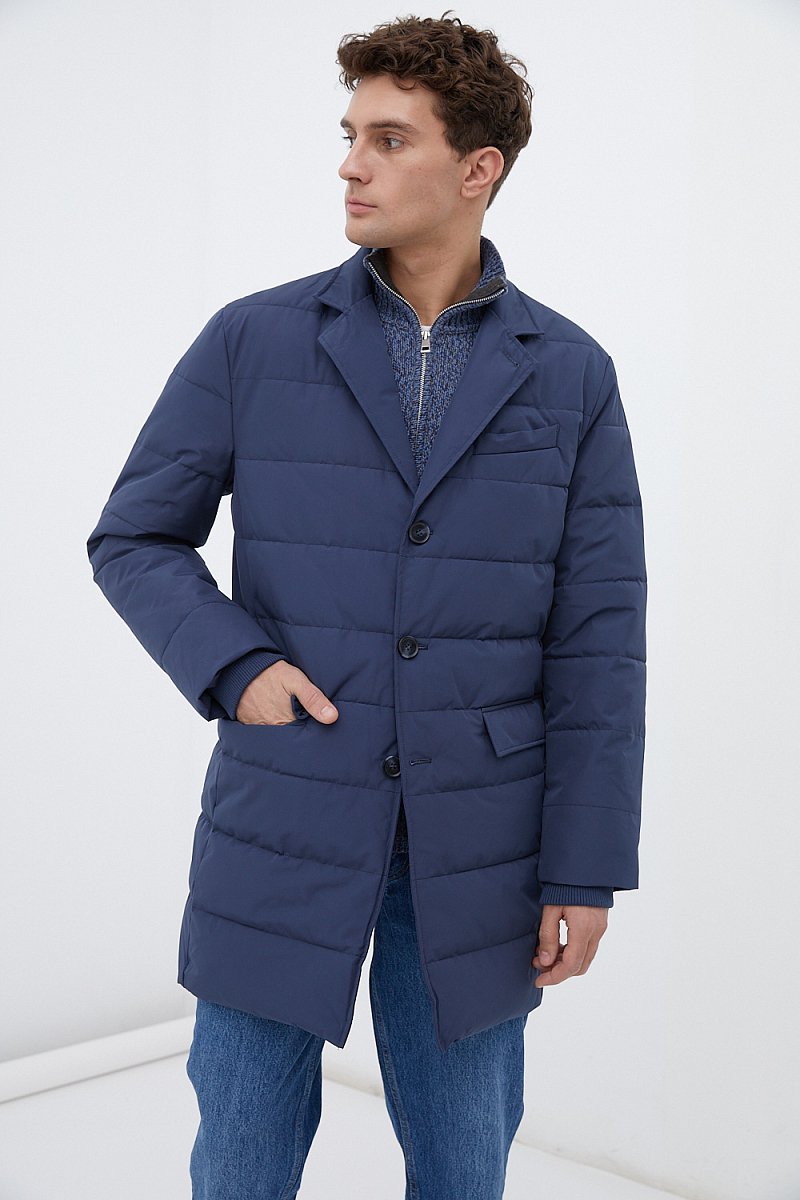 Утепленное пальто с капюшоном, Модель FWB21008, Фото №5
