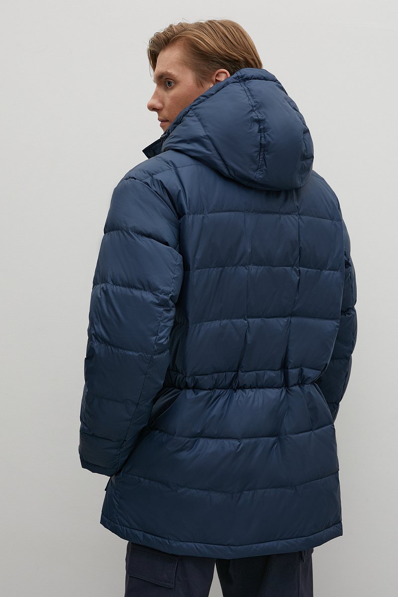 Пуховое пальто с капюшоном, Модель FWB21072, Фото №5